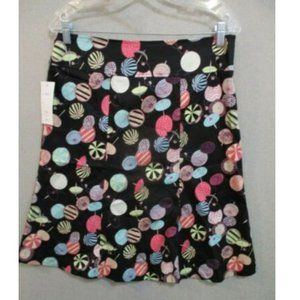 IXIA Umbrella Print Skirt Side Zip NWT